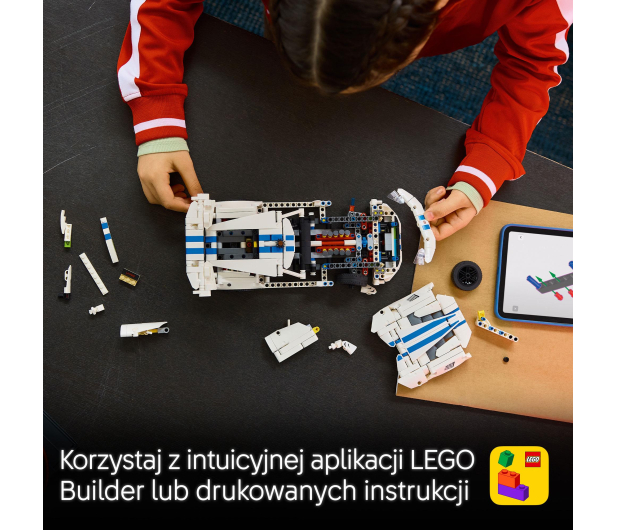 LEGO TECHNIC 42234 Samochód sportowy Dodge Viper GTS-R - 1547396 - zdjęcie 9